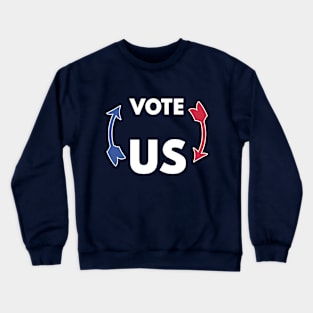 Vote US! Crewneck Sweatshirt